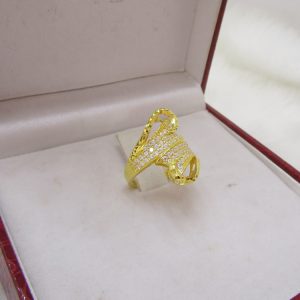 Nhẫn vàng tây nữ quý phái 1